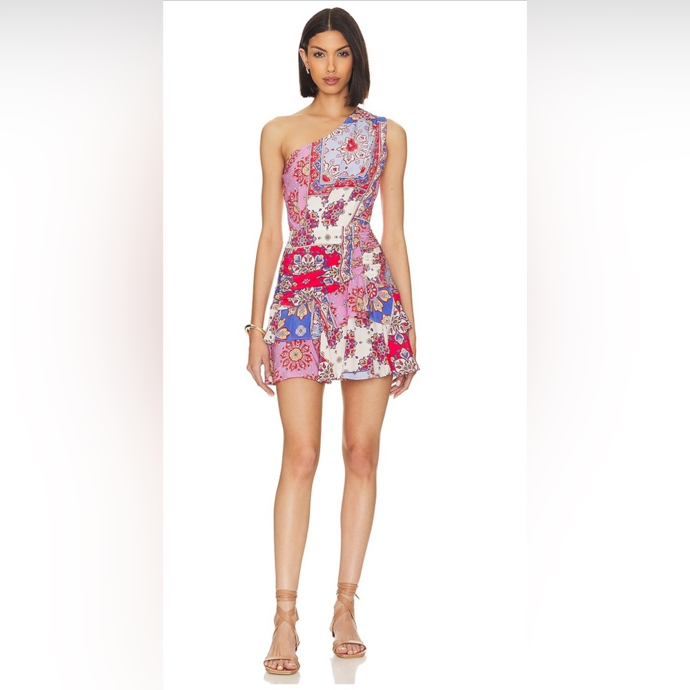 Yumi Kim CLARA ONE SHOULDER MINI DRESS
